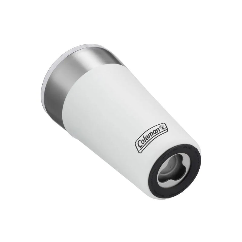 Kit com 2 Copos Térmicos com Tampa 600ml Branco Coleman