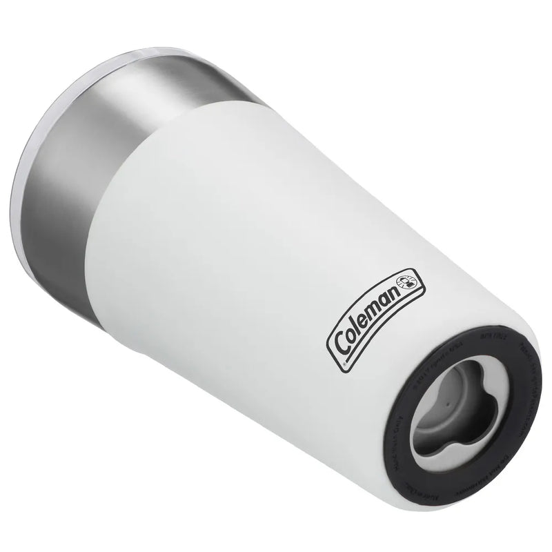 Kit com 6 Copos Térmicos com Tampa 600ml Branco Coleman